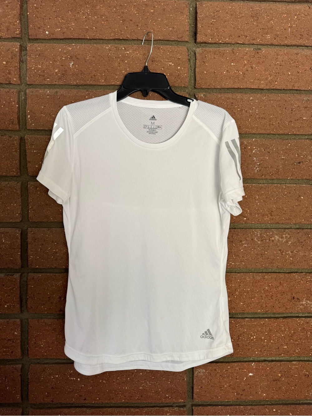 Adidas Aeroready White Running Shirt Women’s Medium